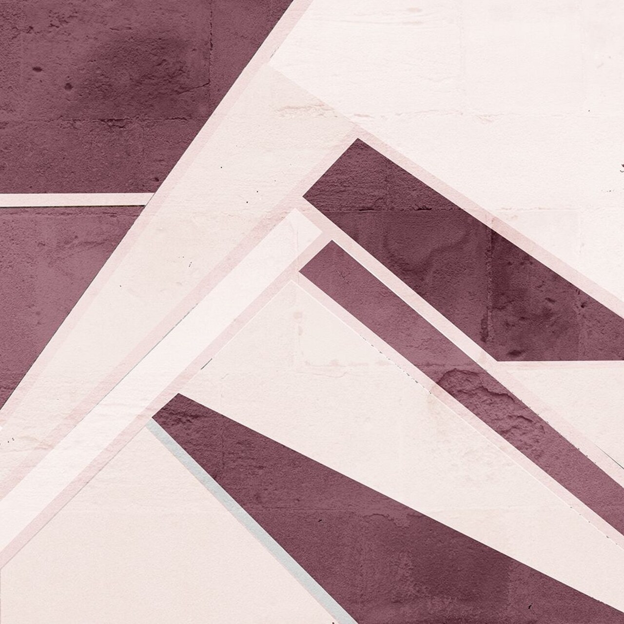 Plum Geo Poster Print by Allen Kimberly - Item # VARPDXKASQ1257